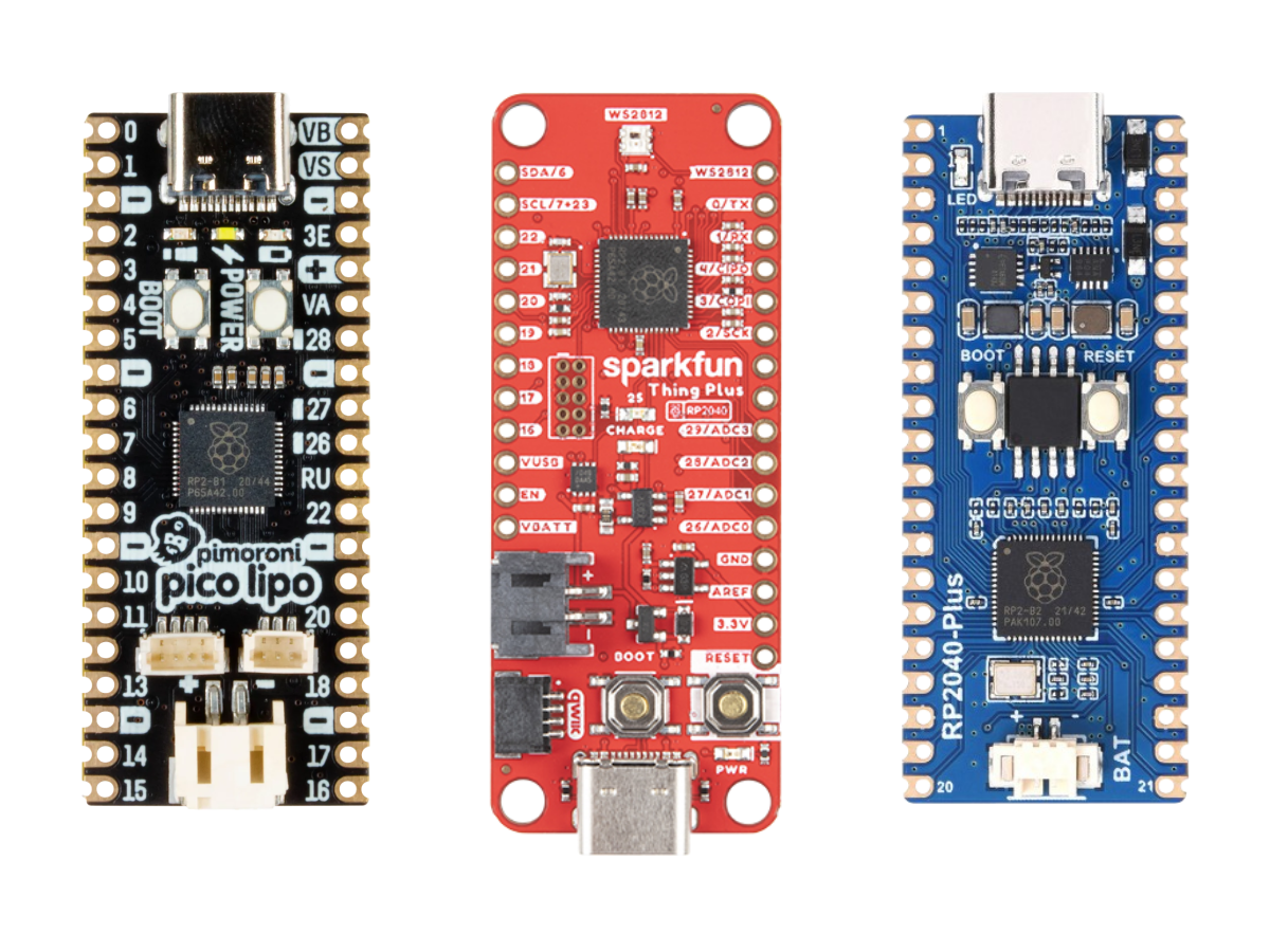 Microcontroller Boards with Battery Management