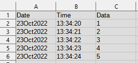 Output CSV File