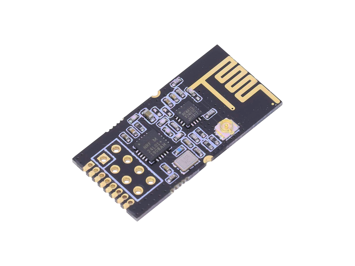 nRF24L01+ 2.4GHz Wireless Transceiver - IC, Modules, and Libraries