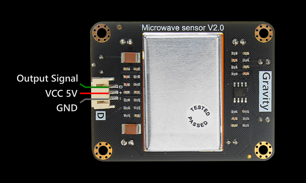 DFRobot SEN0192 Module Layout (Top View)