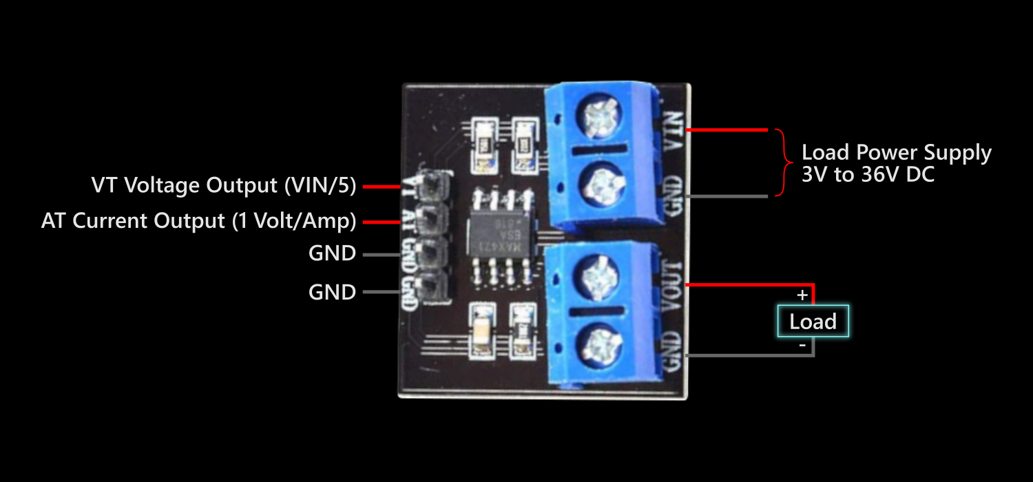 diymore MAX471 Board Layout