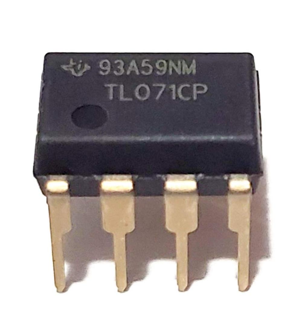 Juried Engineering TL071CP Low-Noise JFET-Input Single Op Amp IC DIP-8 (10PCS)