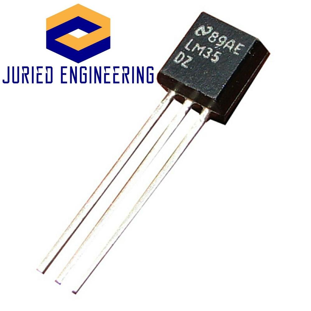 Juried Engineering LM335Z TO-92 Kelvin Temperature Sensor (5PCS)