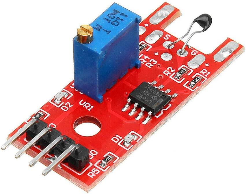 KY-028 Analog and Digital 10K NTC Thermistor Temperature Sensor Module (5PCS)