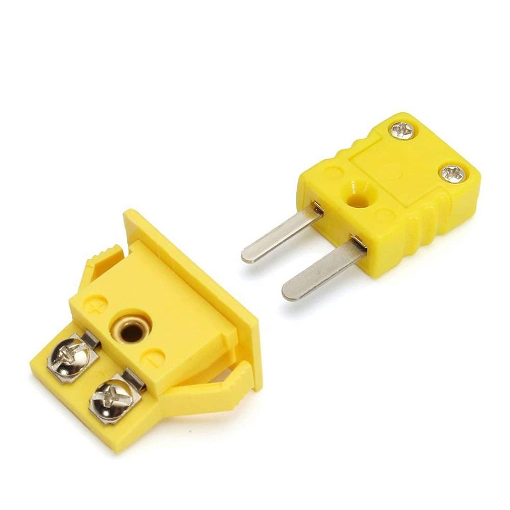 SeaISee K-Type Panel Mount Thermocouple Miniature Socket and Plug Connector