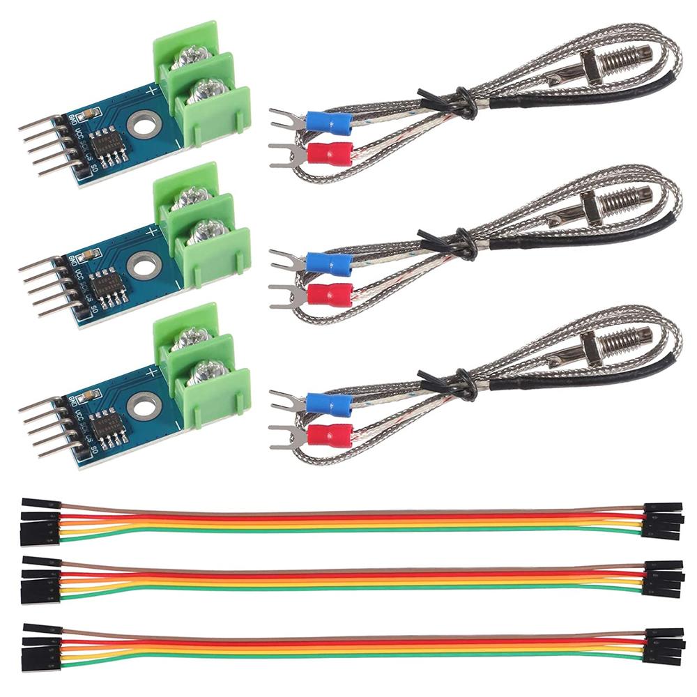 AITRIP MAX6675 Type-K Thermocouple Temperature Sensor Module (3PCS)