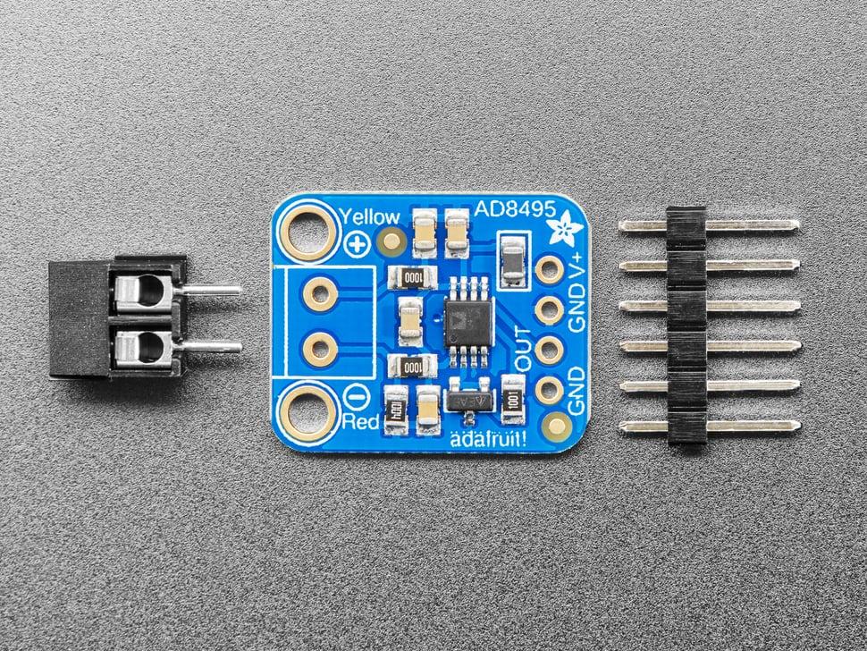 Adafruit 1778 Analog AD8495 Thermocouple Amplifier Breakout