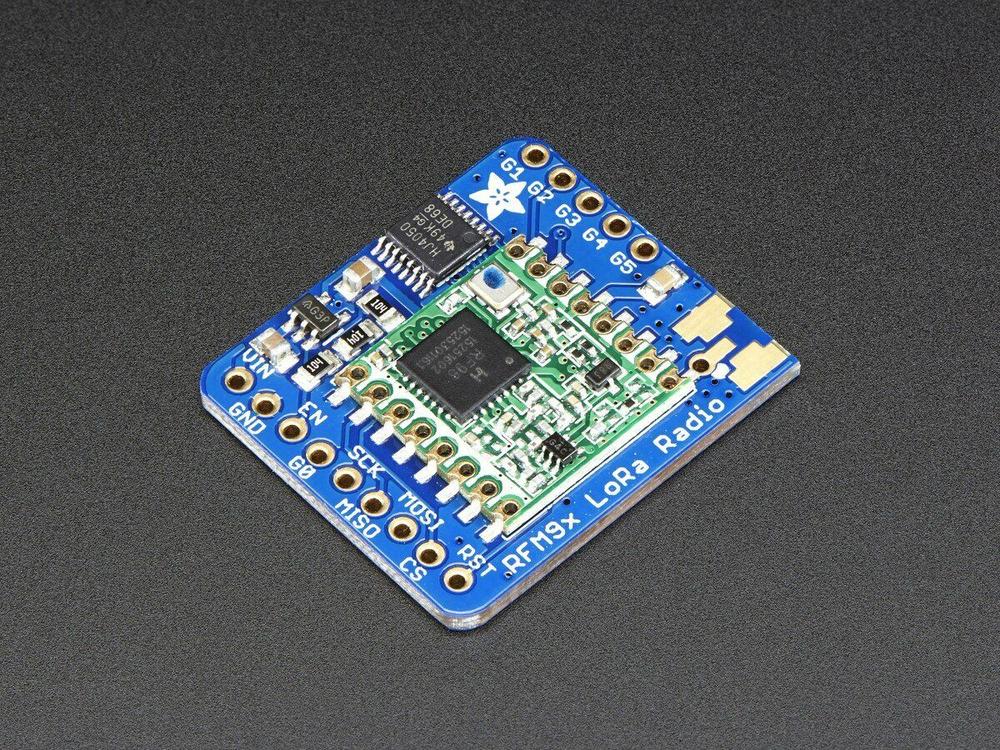 Adafruit 3072 RFM95W LoRa Radio Transceiver Breakout - 868/915MHz