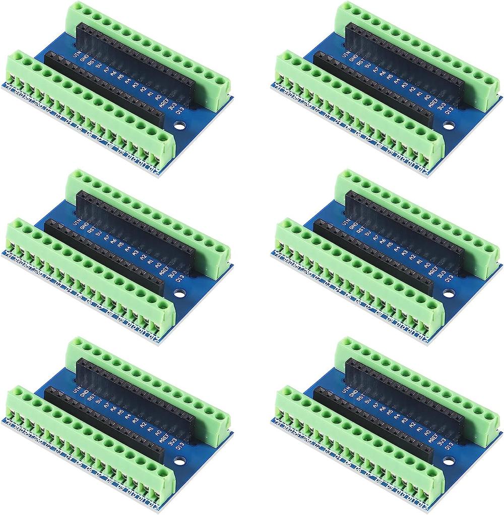 AITRIP Nano Screw Terminal Adapter Terminal Adapter Expansion Board (6PCS)