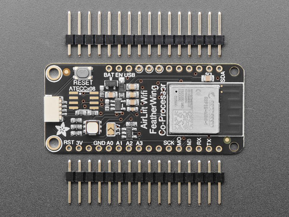 Adafruit 4264 AirLift FeatherWing - ESP32 WiFi Co-Processor