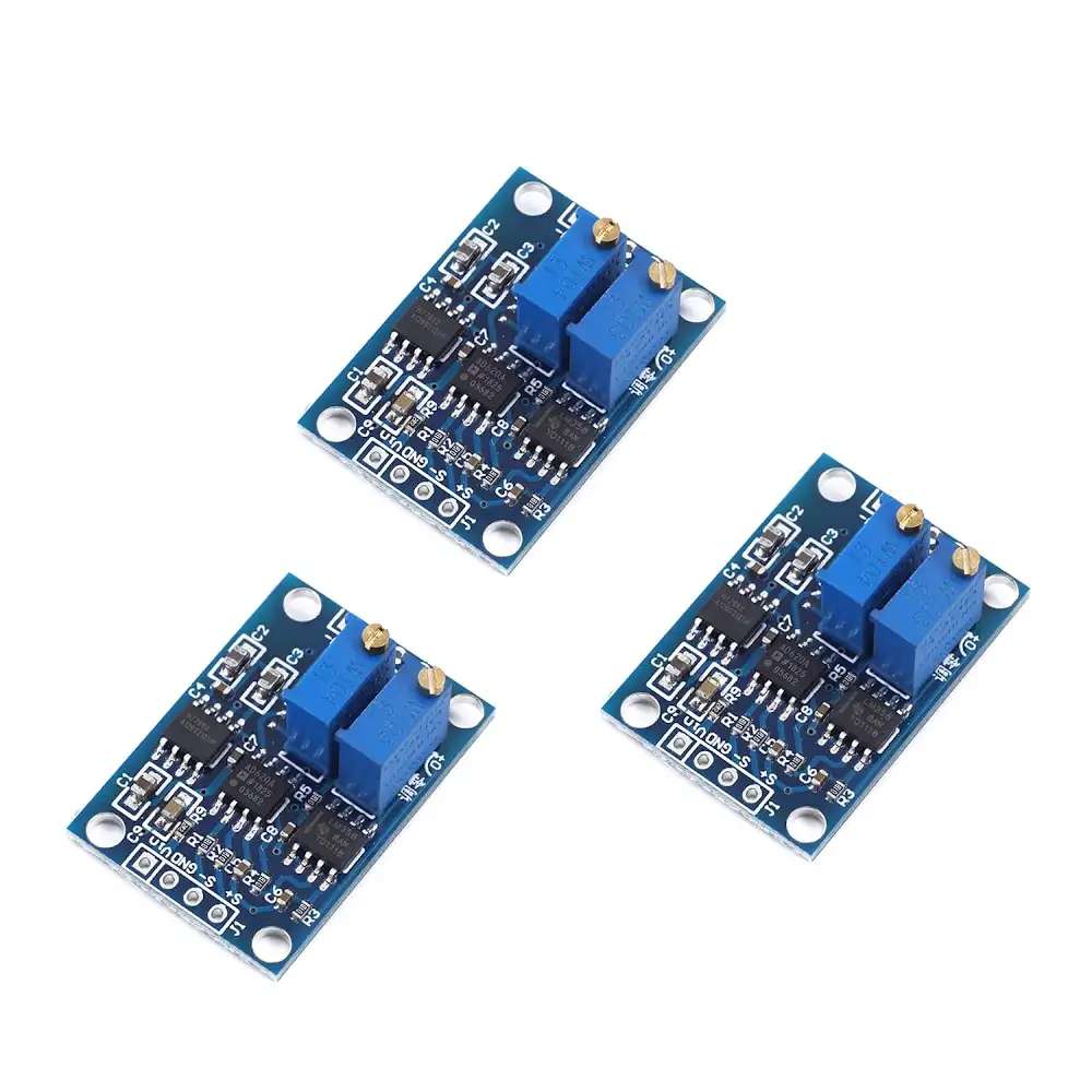 Teyleten Robot AD620 Instrumentation Amplifier Module 3V-12V DC (3PCS)