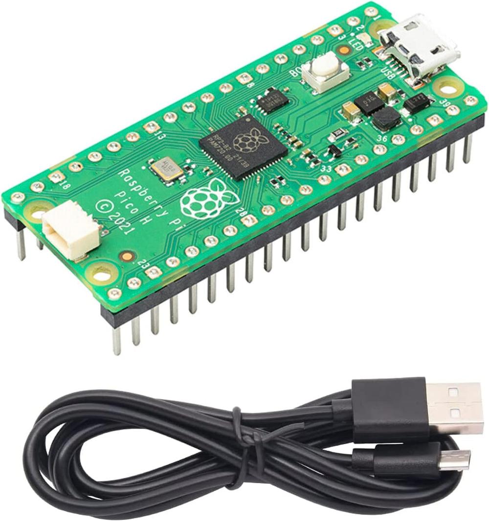 Vis Viva Raspberry Pi Pico H (pre soldered headers) RP2040 Basic Kit