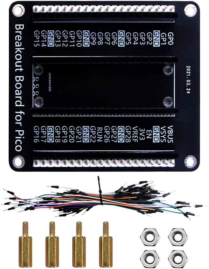 GeeekPi Raspberry Pi Pico GPIO Breakout Board Kit