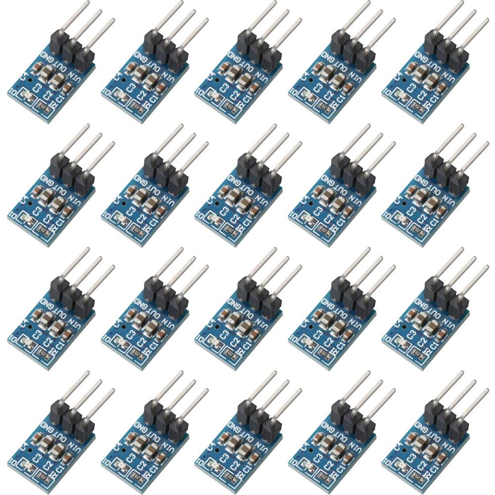 Frienda AMS1117 Buck Converter 4.75V to 12V Input 3.3V Output (20PCS)