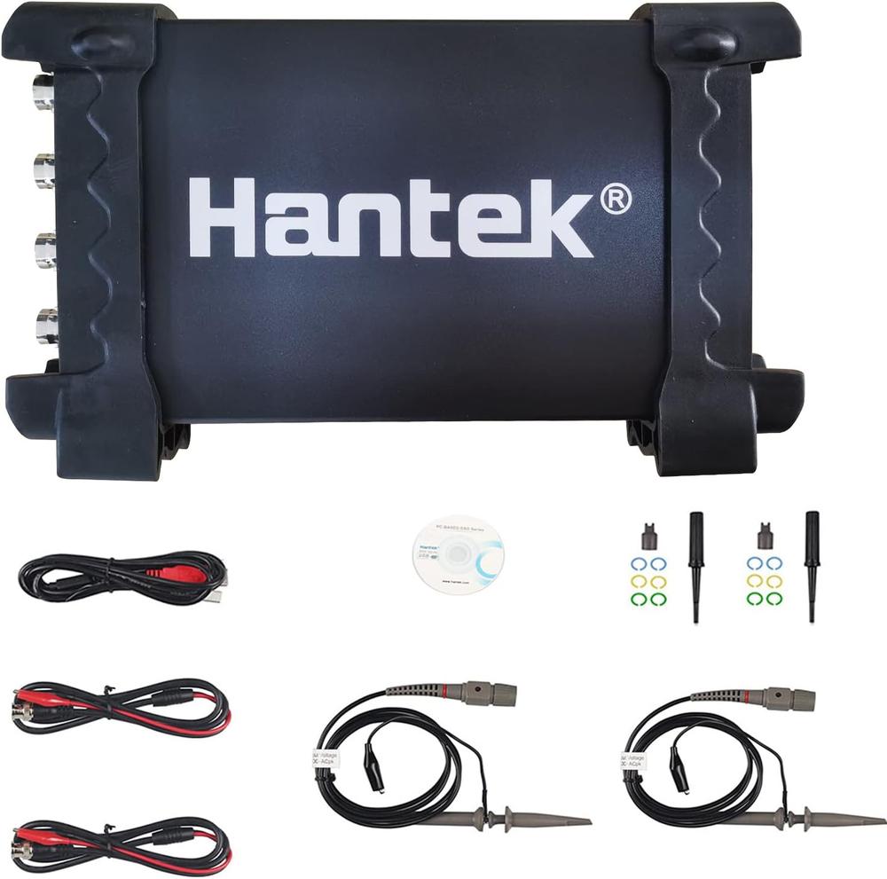 Hantek 6074BC 4-CH PC USB 70Mhz Oscilloscope 1GSa/s