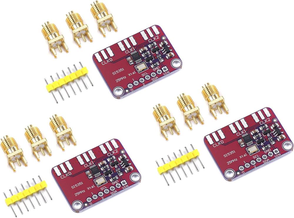 Teyleten Robot Si5351A Si5351A Frequency Signal Generator - 8KHz to 160MHz (3PCS)