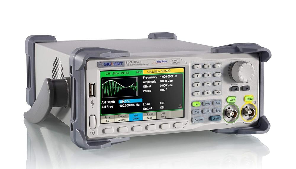 Siglent Technologies SDG1032X Arbitrary Waveform Function Generator (30MHz, 150MSa/s, 2-Ch)