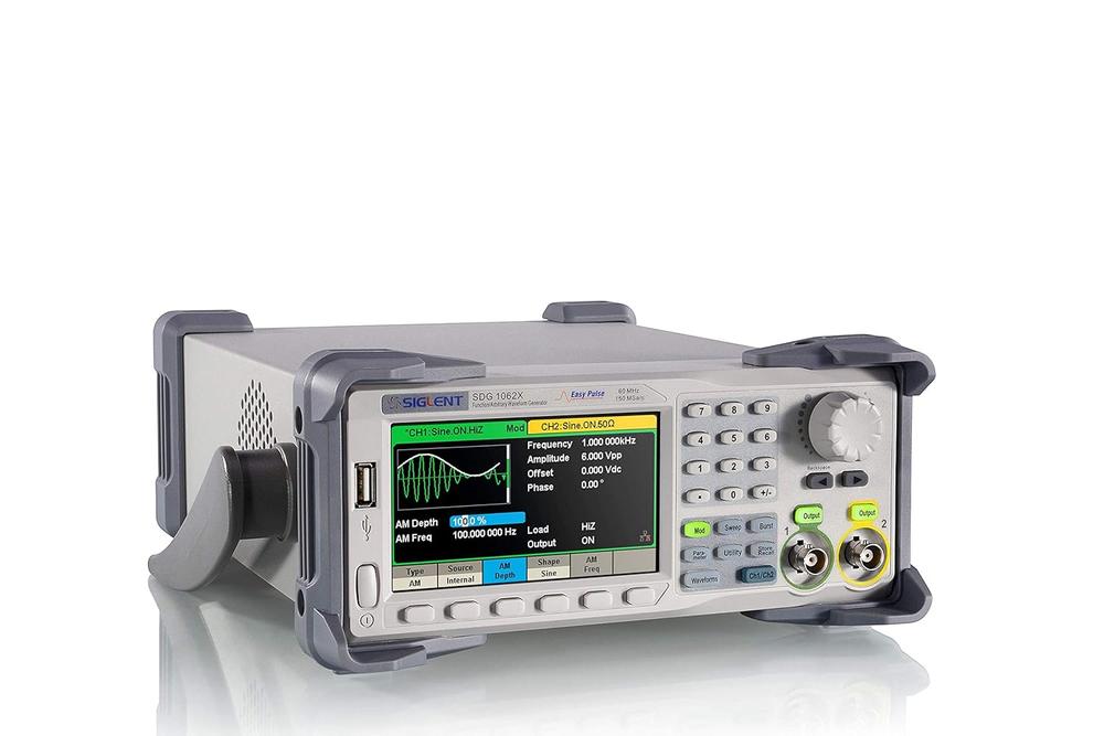 Siglent Technologies SDG1062X Arbitrary Waveform Function Generator (60MHz, 150MSa/s, 2-Ch)