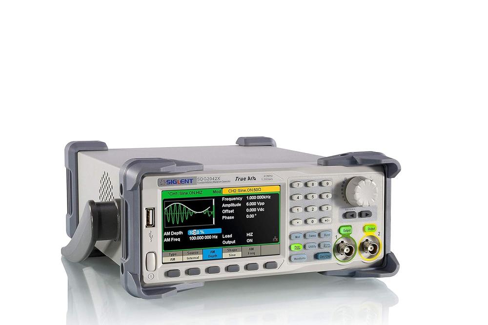 Siglent Technologies SDG2042X Arbitrary Waveform Function Generator (40MHz, 1.2GSa/s, 2-Ch)