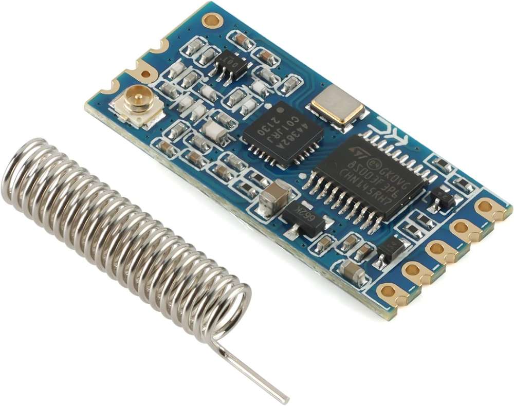 EC Buying HC-12 433Mhz SI4463/SI4438 Module with Spring Antenna