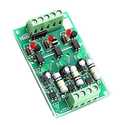 3 Channel 220V AC Optocoupler Isolation Module