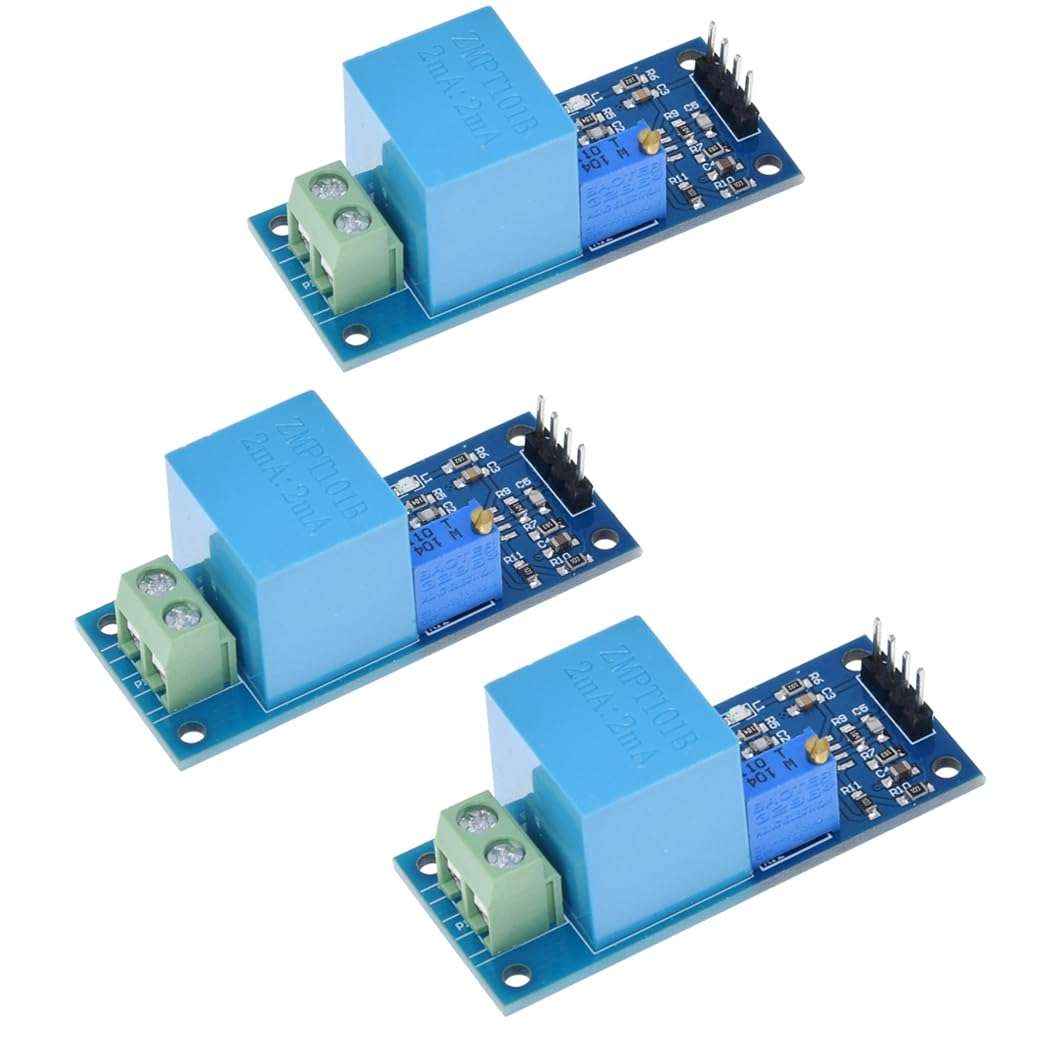 HiLetgo ZMPT101B Voltage Transformer Module - Measures 0V to 250V AC (3PCS)