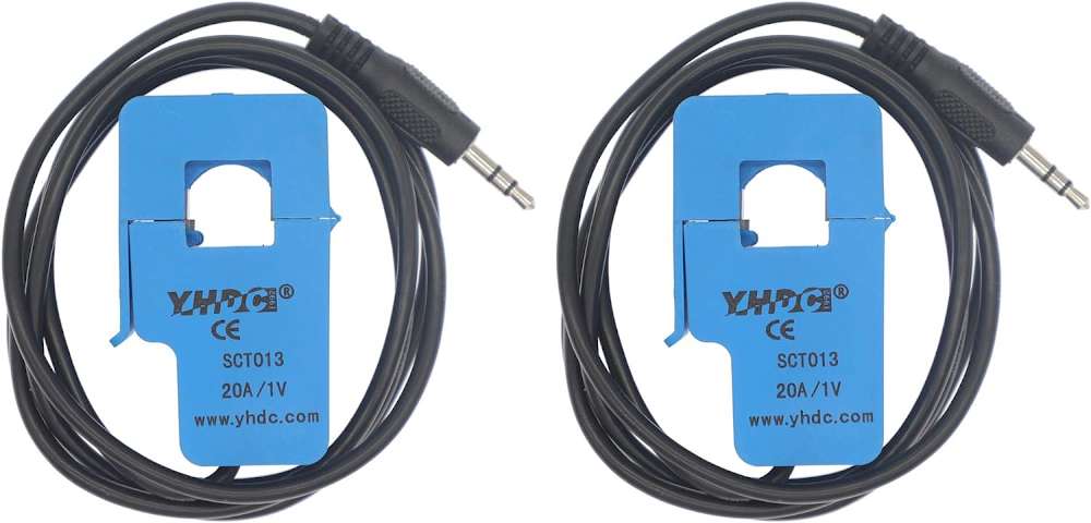 SCT-013-020 20A Non-invasive Split-Core AC Current Transformer Sensor (2PCS)