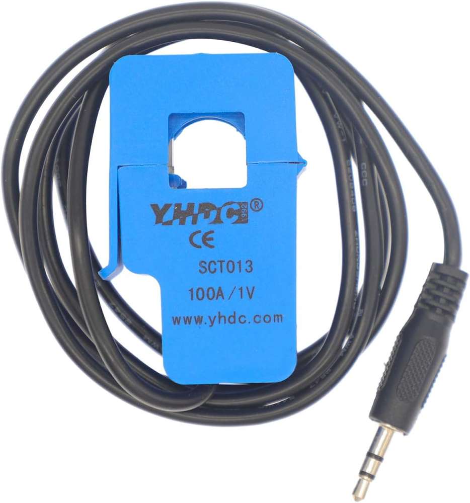 SCT-013-100 100A Non-invasive Split-Core AC Current Transformer Sensor