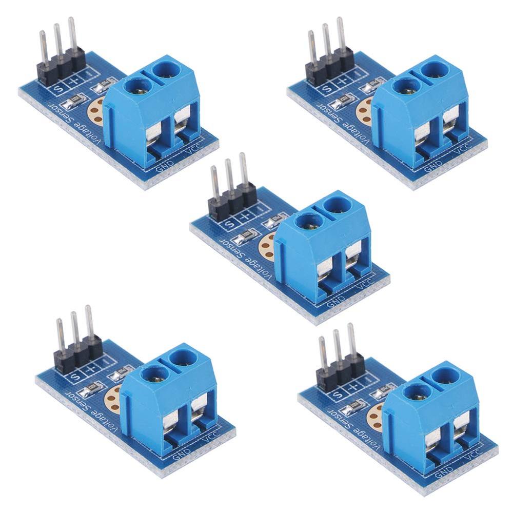 DIYmall Voltage Sensor Module DC 0-25V for (5PCS)