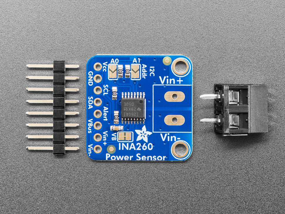 Adafruit 4226 INA260 High or Low Side Voltage, Current, Power Sensor