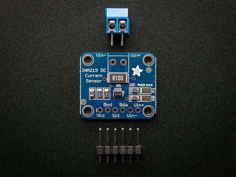 Adafruit 904 INA219 High Side DC Current Sensor Breakout - 26V ±3.2A Max