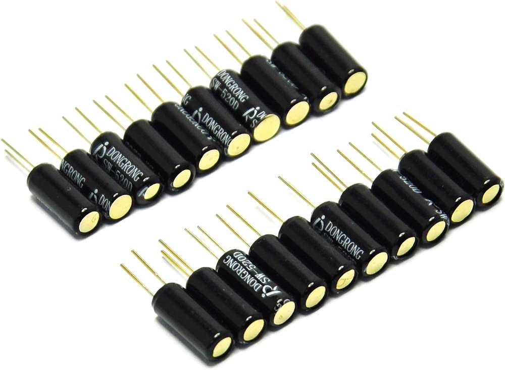 Gikfun Ek1336x2 SW-520D Metal Ball Tilt Switches (20PCS)