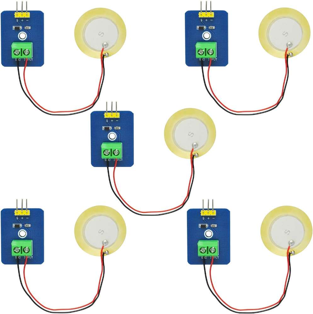 Gikfun Piezoelectric Vibration Sensor Module (5PCS)