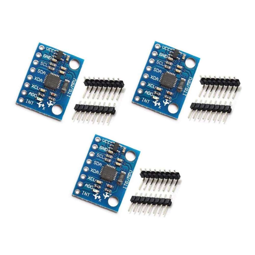 HiLetgo MPU-6050 6-DOF Accelerometer and Gyroscope Sensor Module (3PCS)