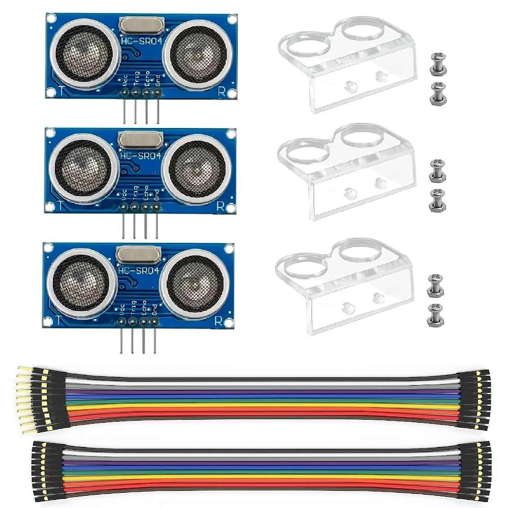 WWZMDiB HC-SR04 Ultrasonic Distance Sensor Module (3PCS)