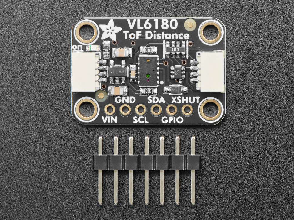 Adafruit 3316 VL6180X Time of Flight (ToF) Distance Ranging Sensor