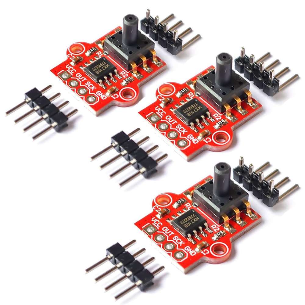 HiLetgo Ported Air Pressure Sensor Module 0-40kPa (3PCS)