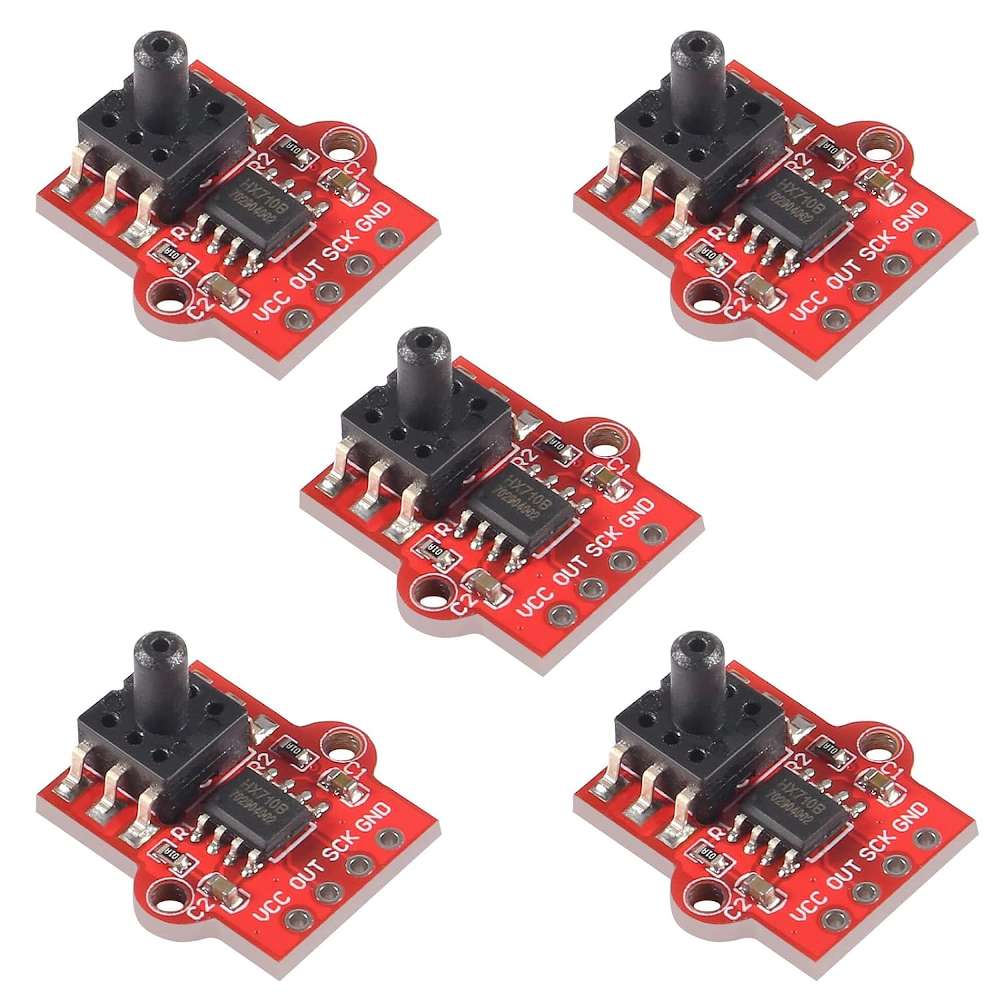 ACEIRMC Ported Air Pressure Sensor Module 0-40kPa (5PCS)