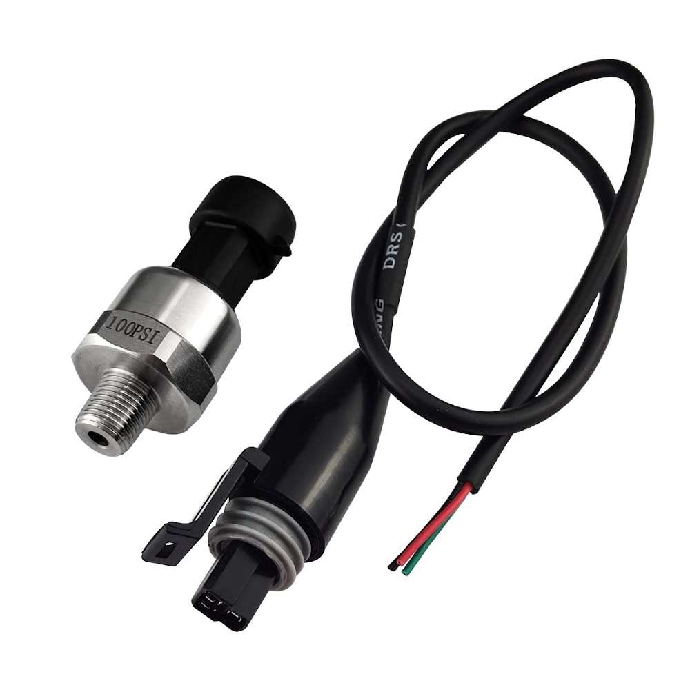 Analog Water Pressure Sensor 100 PSI, 1/8" NPT