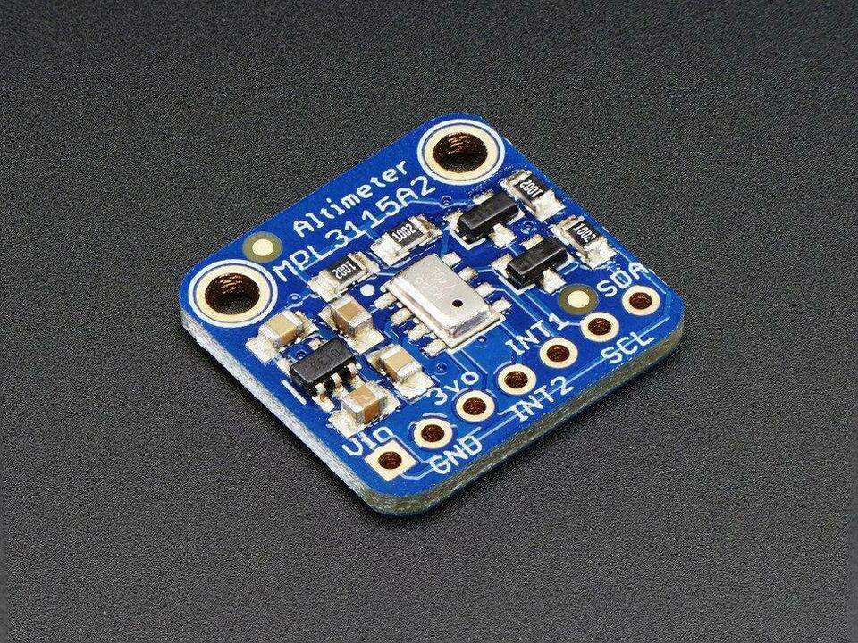 Adafruit 1893 MPL3115A2 Precision Barometric Pressure/Altitude/Temperature Sensor