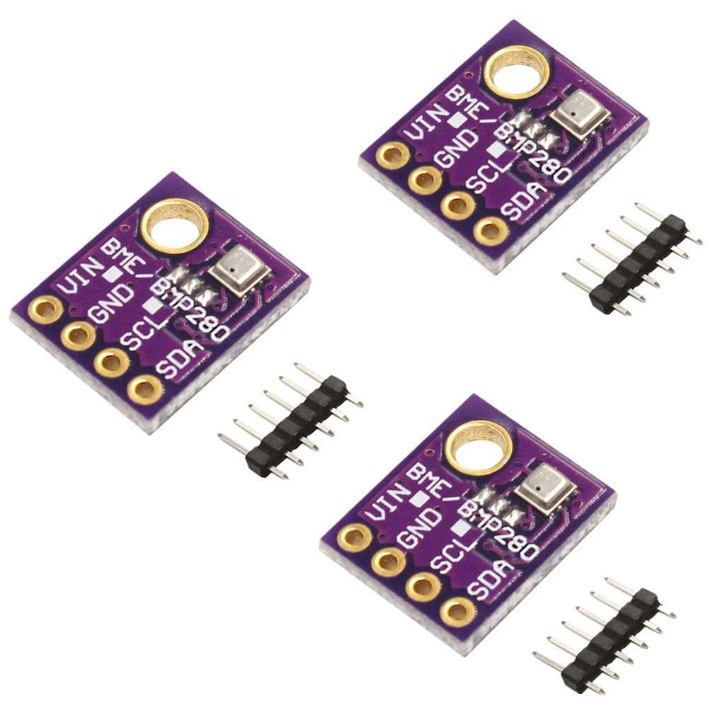 KeeYees BME280 Temperature Humidity and Barometric Pressure Sensor 5V Module (3PCS)