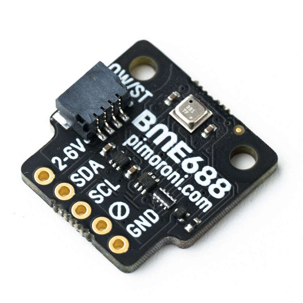 Pimoroni PIM575 BME688 4-in-1 Air Quality Breakout (Gas, Temperature, Pressure, Humidity)