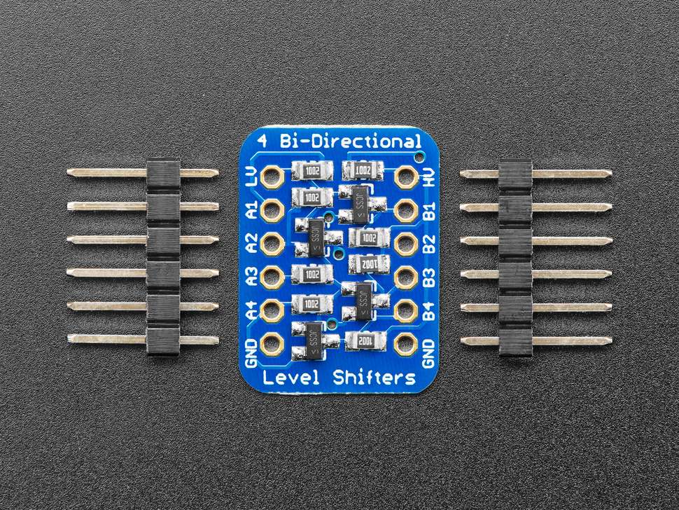 Adafruit 757 4-Channel Bi-Directional BSS138 FET Logic Level Converter