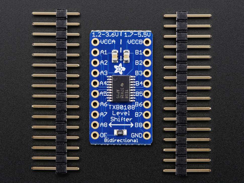 Adafruit 395 8-channel Bi-directional Logic Level Converter - TXB0108