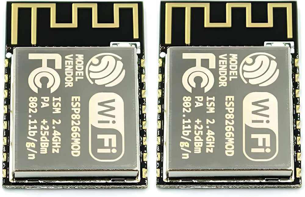 PAMEENCOS ESP8266 ESP-12S WiFi Module (2PCS)