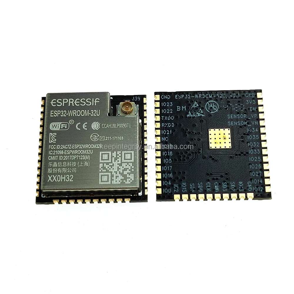 ESP32-WROOM-32U-N4 Wi-Fi/BT Module (4MB Flash)