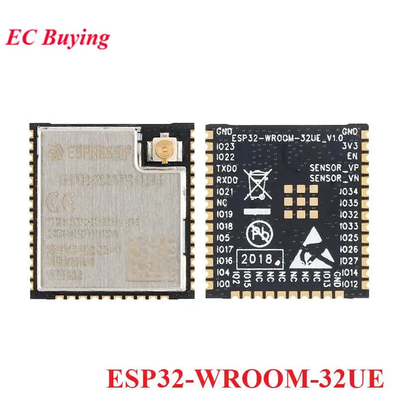 ESP32-WROOM-32UE-N4 Wi-Fi/BT Module with 4MB Flash