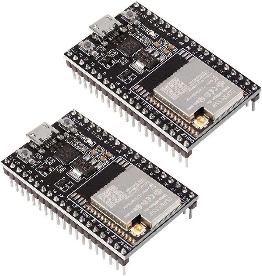 D-FLIFE ESP32-DevKitC ESP32-WROOM-32U Development Board (2PCS)