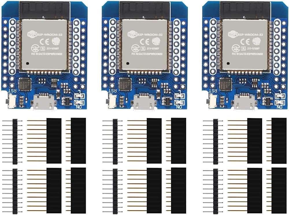 HiLetgo ESP32-WROOM-32 D1 Mini Development Board (3PCS)