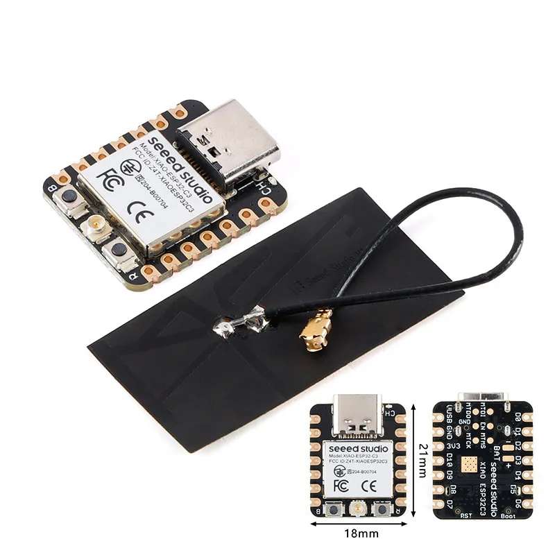 Seeed Studio XIAO ESP32C3 MCU board with Wi-Fi and Bluetooth (2PCS)